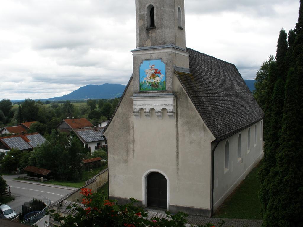 Alpengasthof Zur Loisach Hotel Grossweil Værelse billede